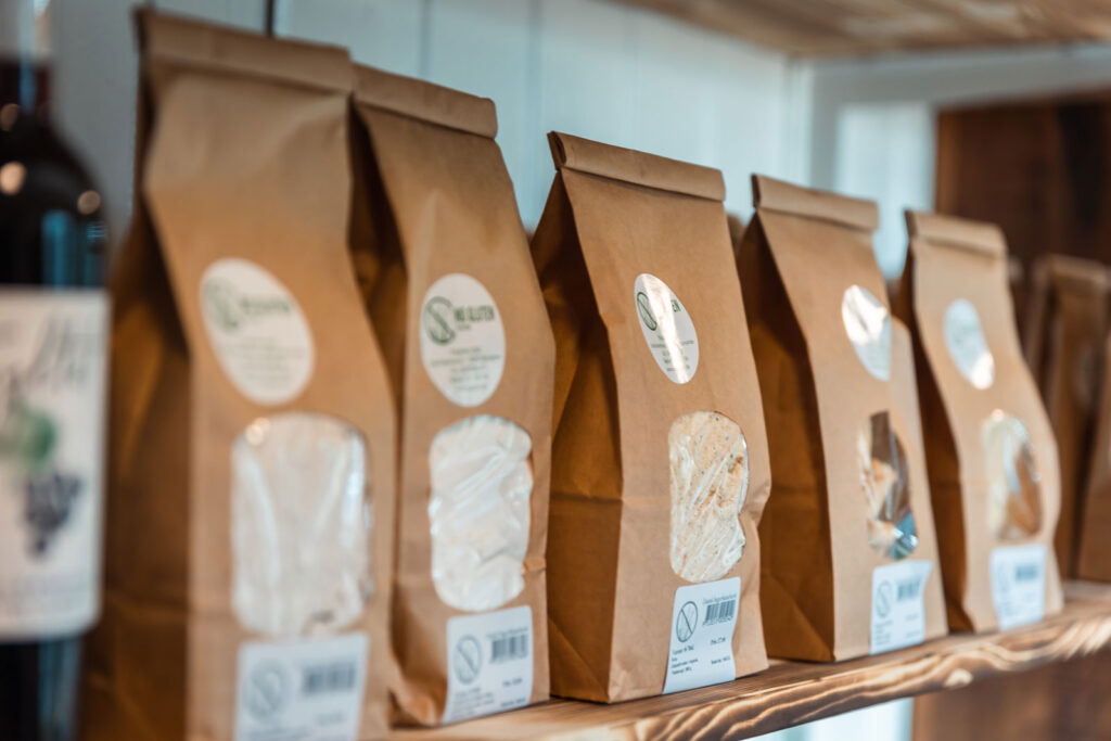 Alle produkter i den glutenfri gårdbutik er glutenfrie
