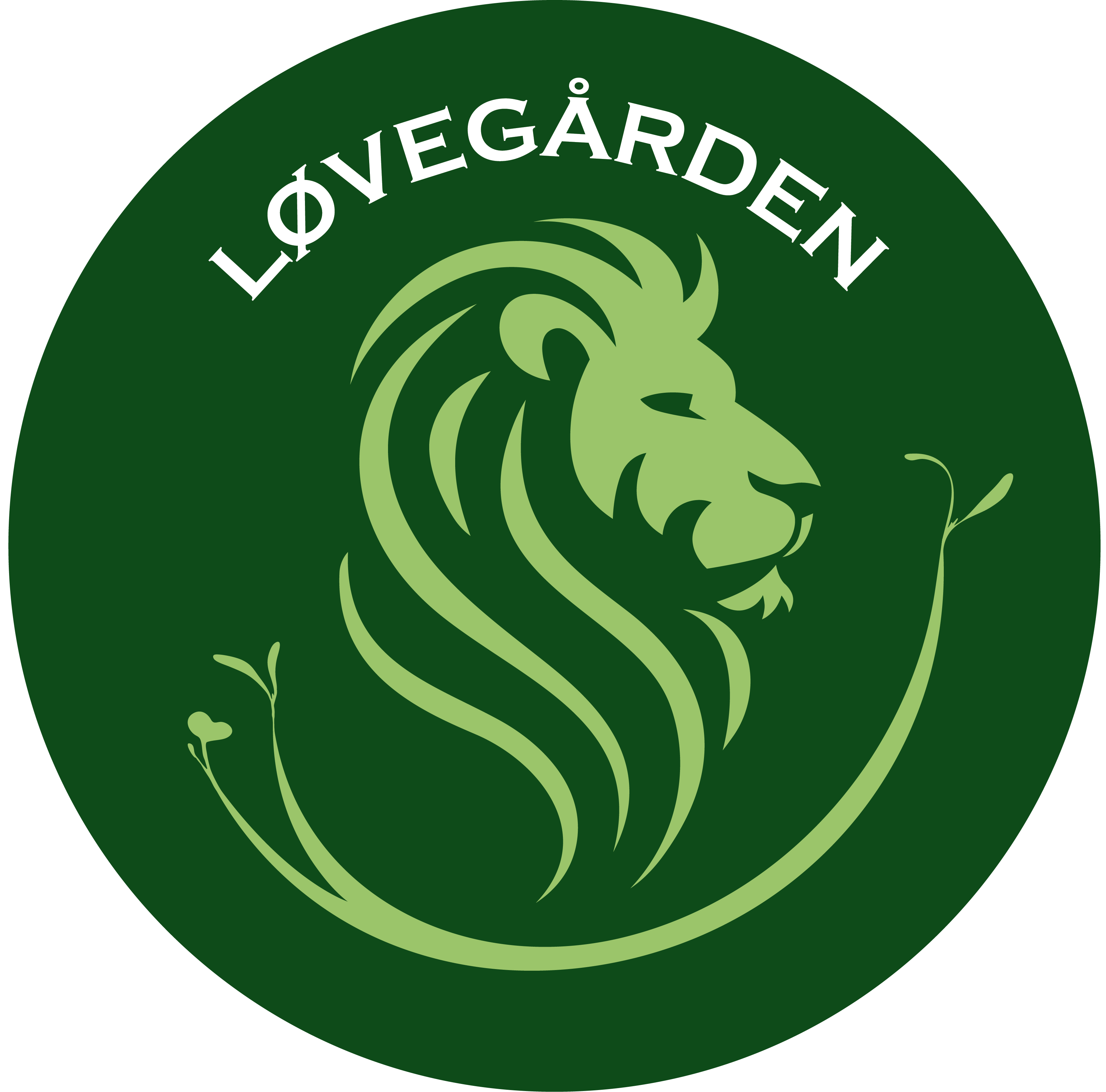 Løvegården logo