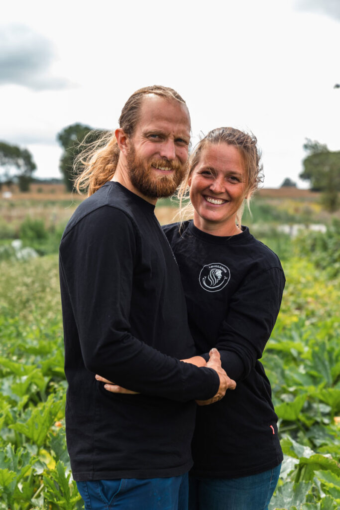 Martin og Kristina fra Løvegården