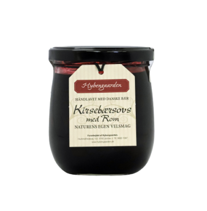 Kirsebærsauce med rom 400 gram