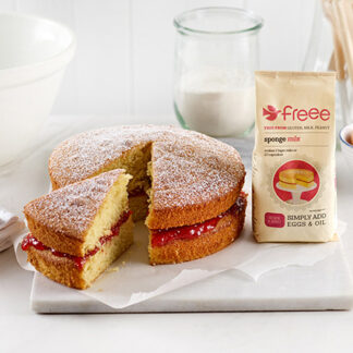 Glutenfri kagemix fra Doves Farm