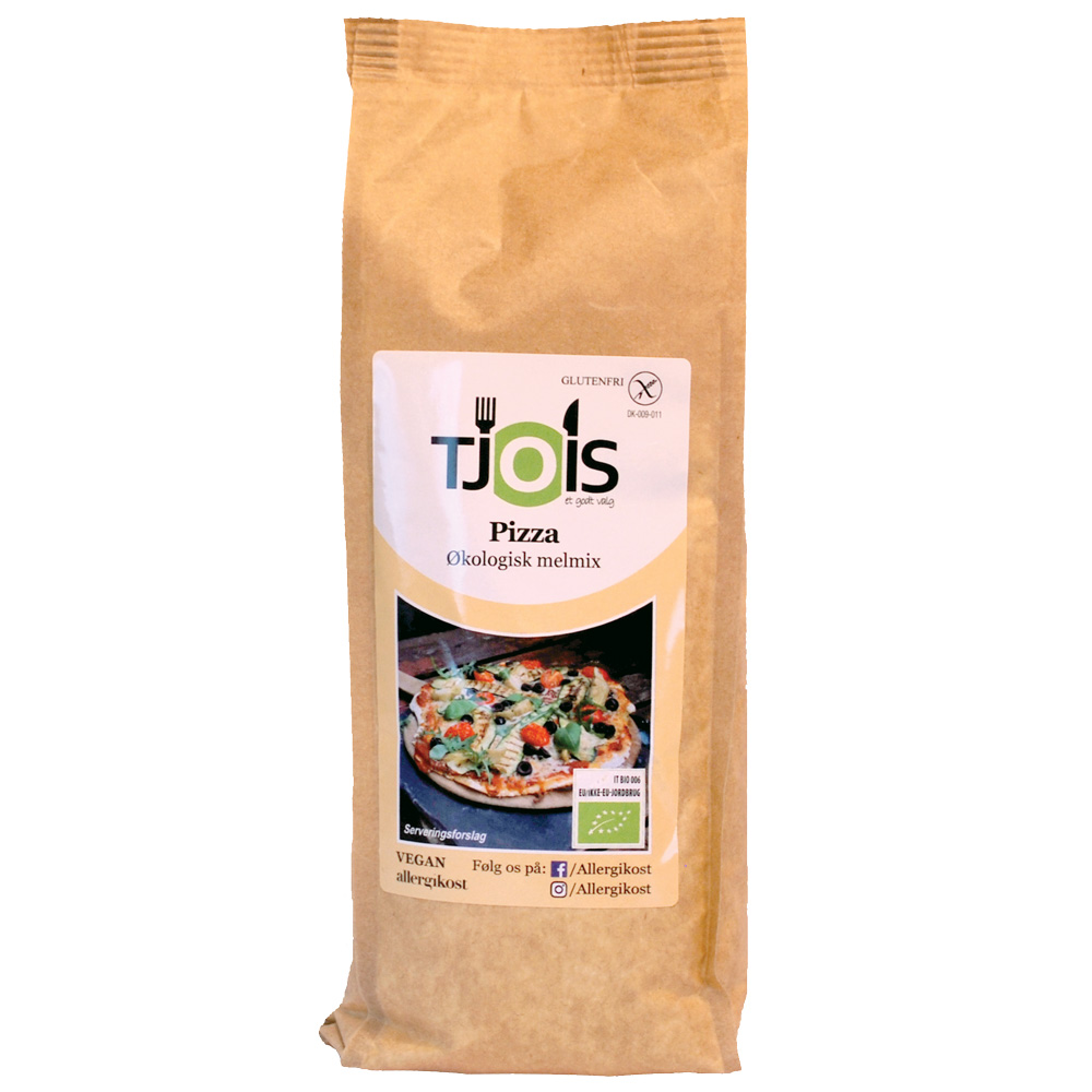 Tjois Glutenfri Pizzamel økologisk