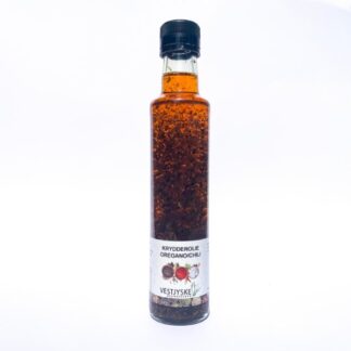 Oregano-chili krydderolie