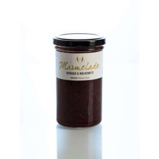 Marmelade med Hindbær og Mælkebøtte
