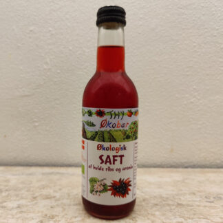 Saft af hvide ribs og aronia