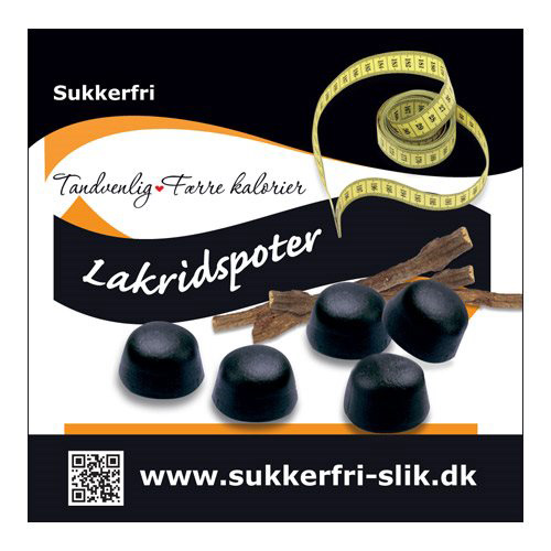 Sukkerfri Lakridspoter Søde Glutenfri