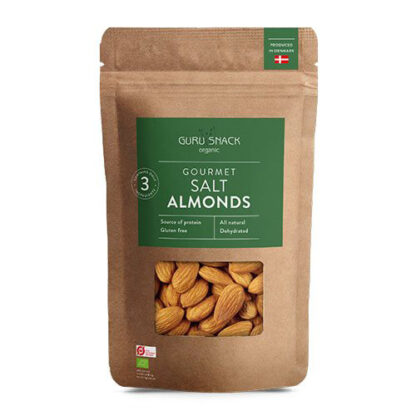 Glutenfri saltede mandler