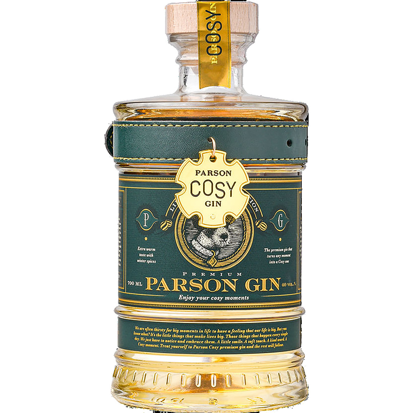 Brug Parson Cosy Premium Gin til en forbedret oplevelse