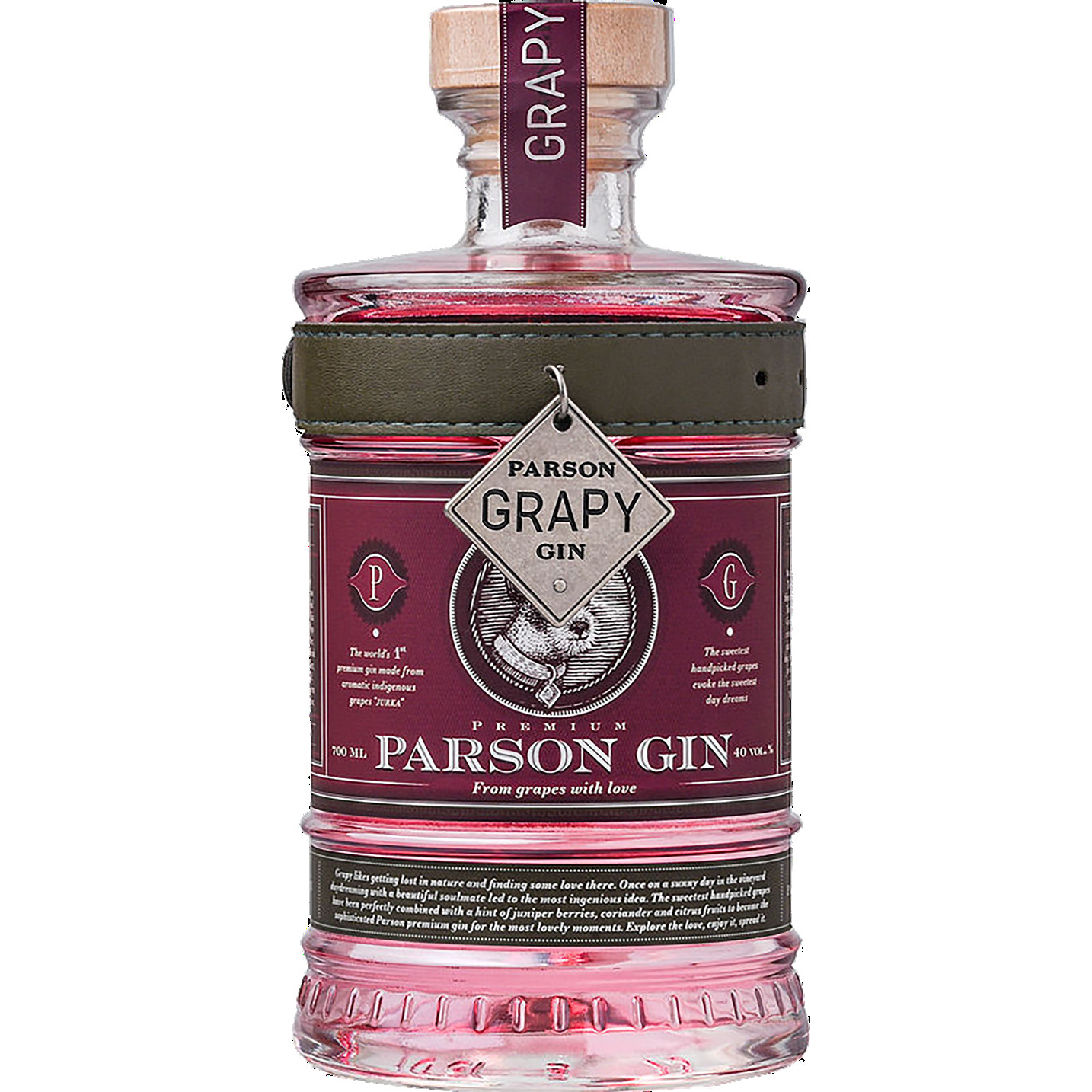 Se Parson Grapy Premium Gin hos Løvegården
