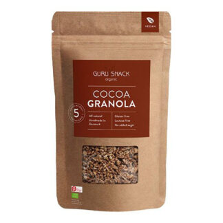Glutenfri granola med kakao