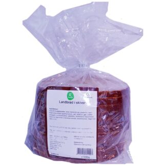 Glutenfri landbrød / bondebrød i skiver - OBS bedst før 07.03.25