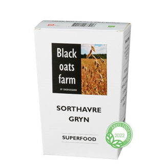 Glutenfri havregryn sort, grovvalsede 835 g