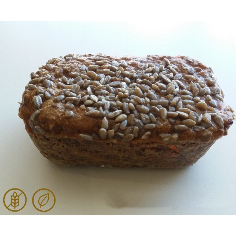 Billede af Glutenfri gulerodsrugbrød