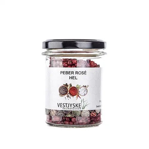 Rosé peber hel fra Vestjyske Delikatesser