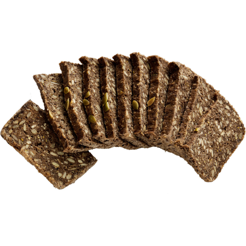 Vegansk rugbrød / grovbrød i skiver | Alt glutenfrit | Hurtig levering
