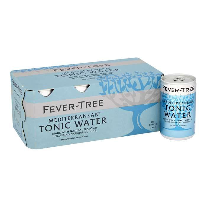 Brug Fever-Tree Mediterranean Tonic Water 8 stk 150 ml til en forbedret oplevelse