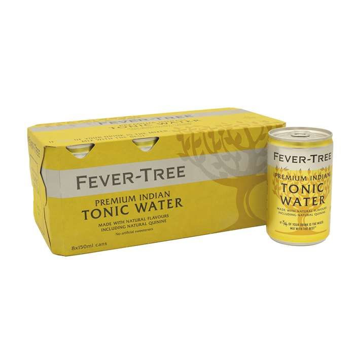 Brug Fever-Tree Premium Indian Tonic Water 150 ml til en forbedret oplevelse