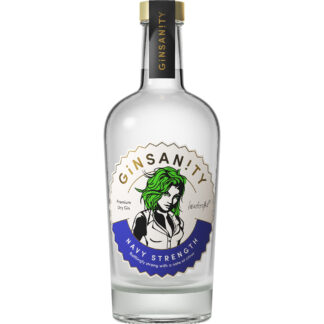 Ginsanity Premium Dry Gin Navy Strength