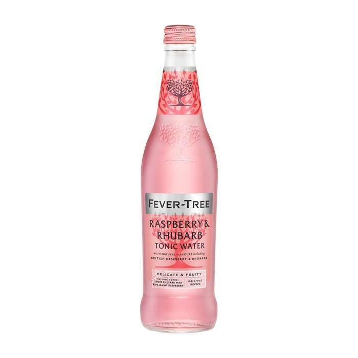Brug Fever-Tree Raspberry & Rhubarb Tonic Water 500ml til en forbedret oplevelse