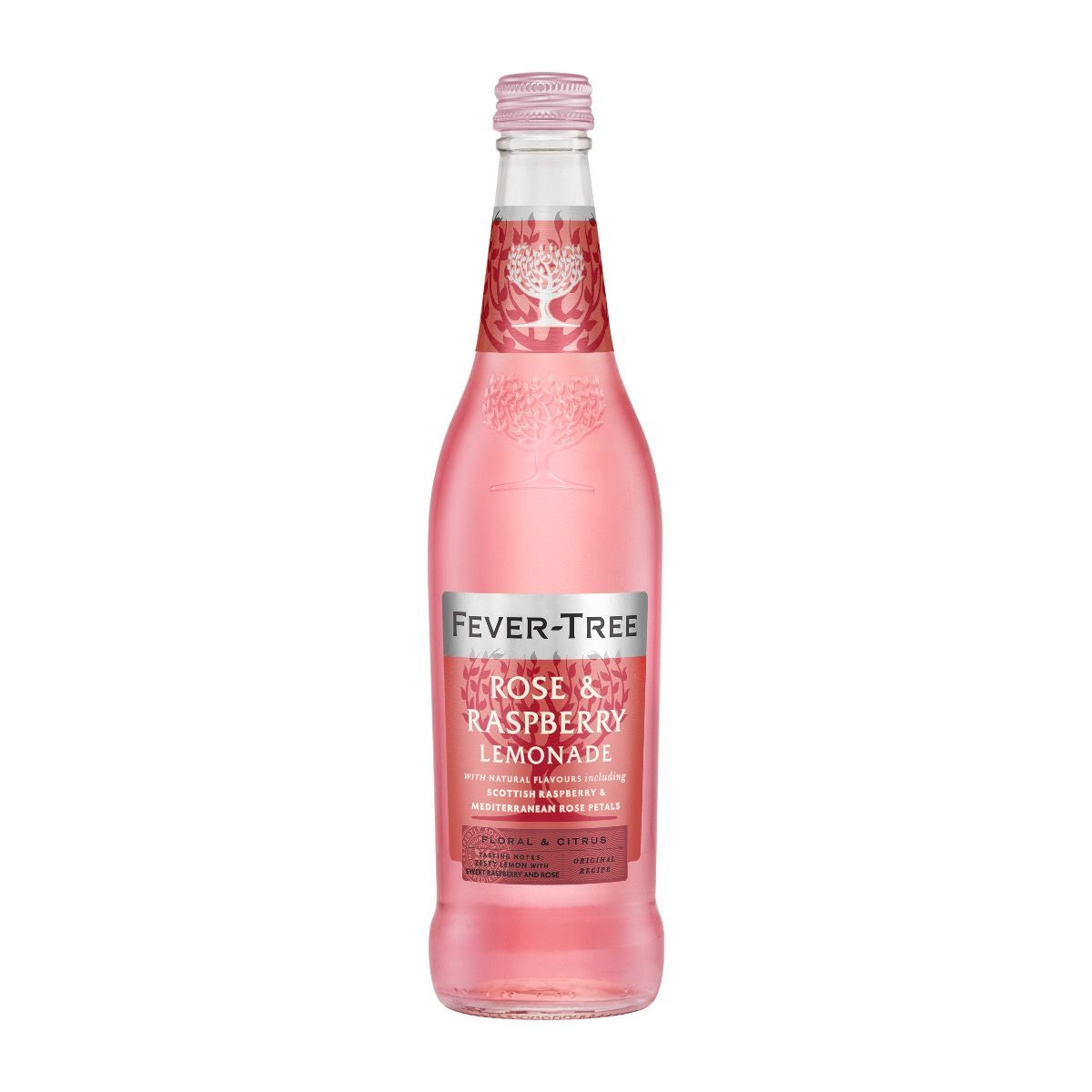 Billede af Fever-Tree Rose & Raspberry Lemonade 500 ml - OBS bedst før 02.24
