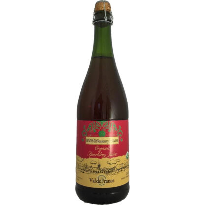Alkoholfri cider med hindbærsmag - Val de France