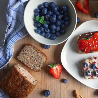 Glutenfri grov franskbrød - Caroline's