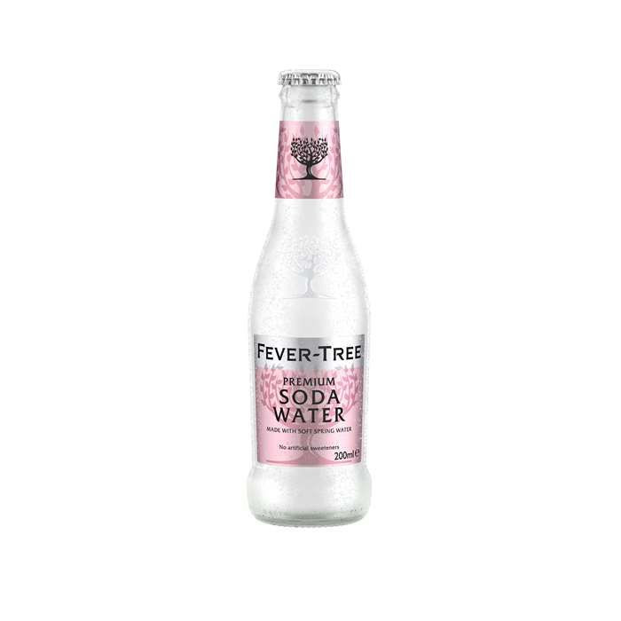 Brug Fever-Tree Premium Soda Water 200 ml til en forbedret oplevelse