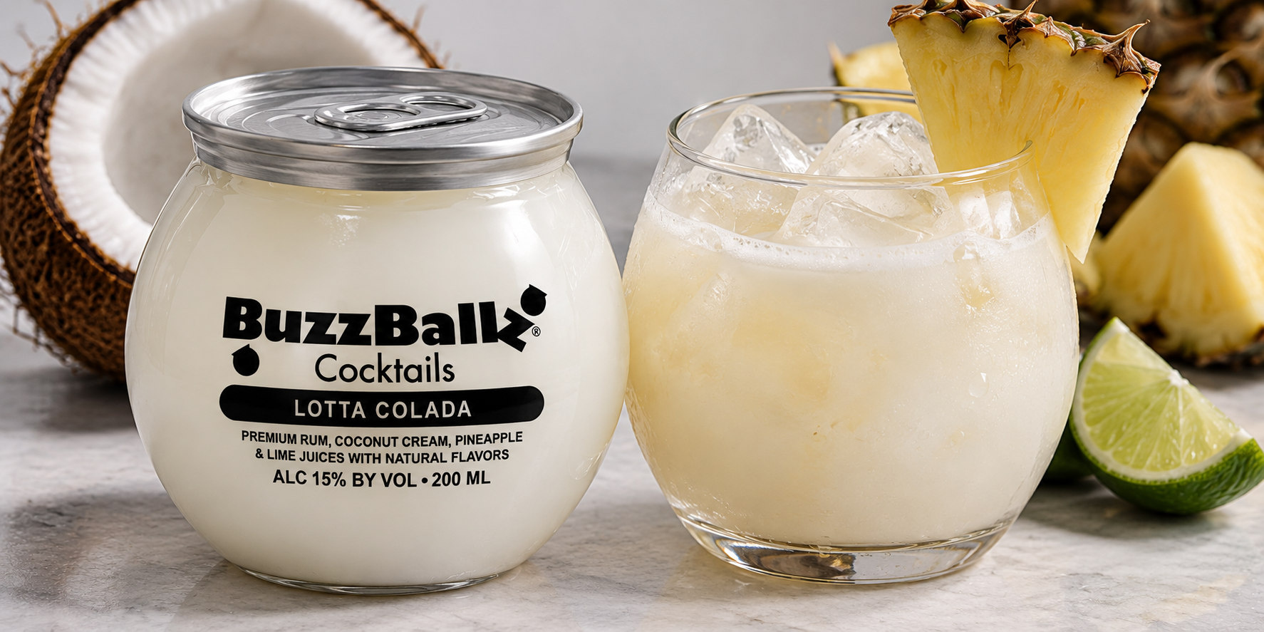 Buzzballz Cocktails Lotta Colada 13,5% 20 cl.