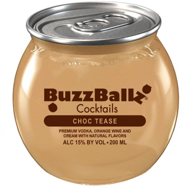 Billede af Buzzballz Cocktails Choc Tease 13,5% 20 cl.