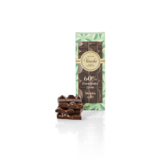 Mørk chokolade med mint