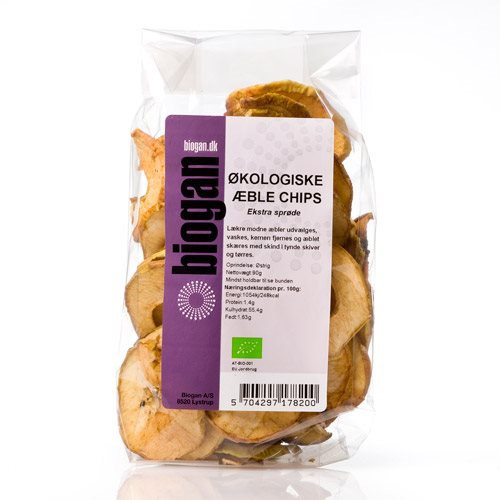 Billede af Æblechips - økologisk