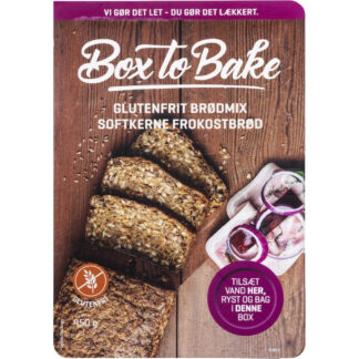 Brødblanding til softkerne frokostbrød, glutenfri - OBS bedst før 270125
