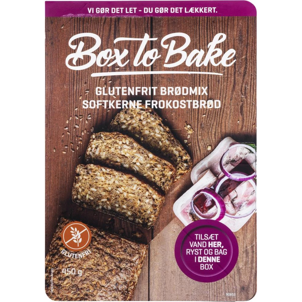 Billede af Brødblanding til softkerne frokostbrød, glutenfri