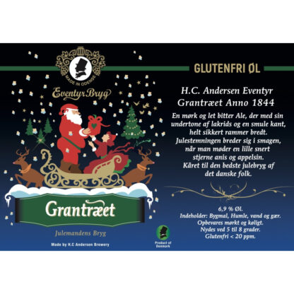 Glutenfri juleøl - grantræet fra H.C. Andersen Brewery
