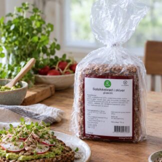 glutenfri solsikkebroed