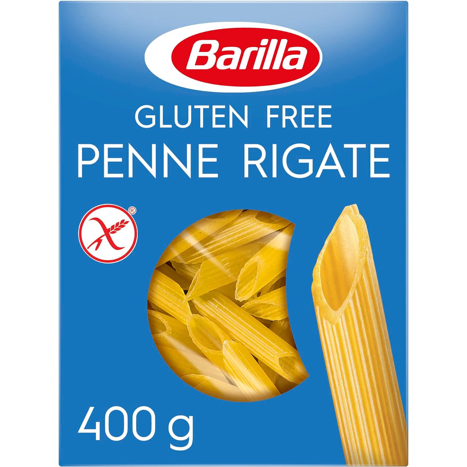 Se Barilla glutenfri pasta penne rigate hos Løvegården
