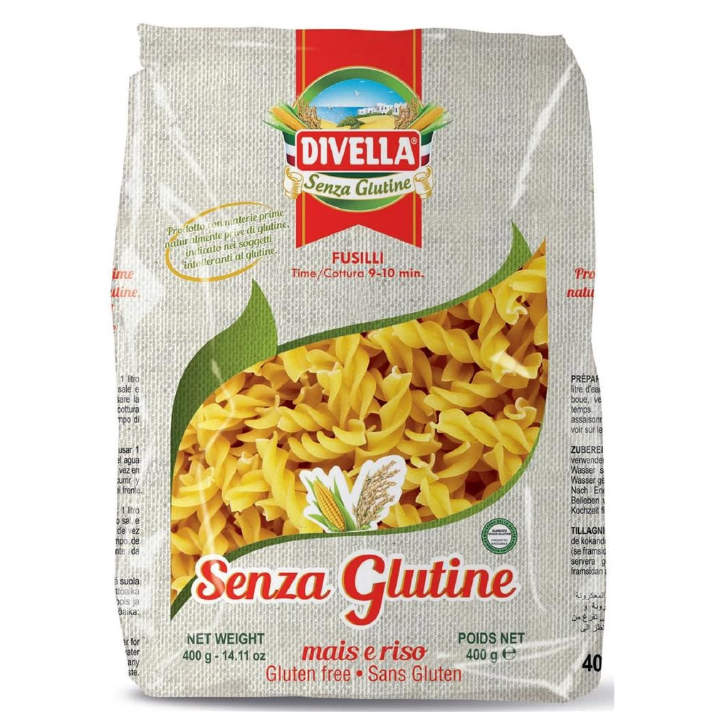 Billede af Glutenfri pastaskruer fusilli- Divella