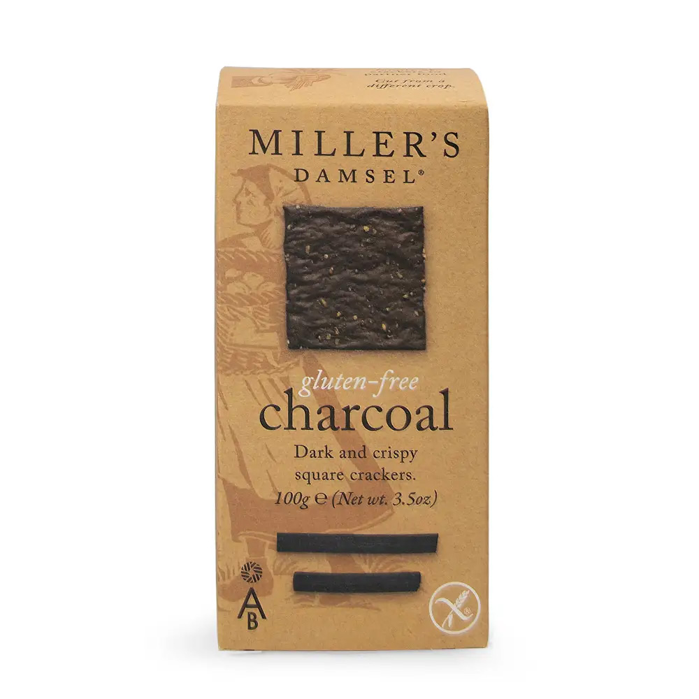 Billede af Miller's Damsel Glutenfri Charcoal kiks