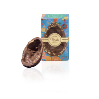 Gourmet påskeæg, lys chokolade med hasselnødder