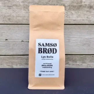 Lys bolle melblanding fra Samsø Brød