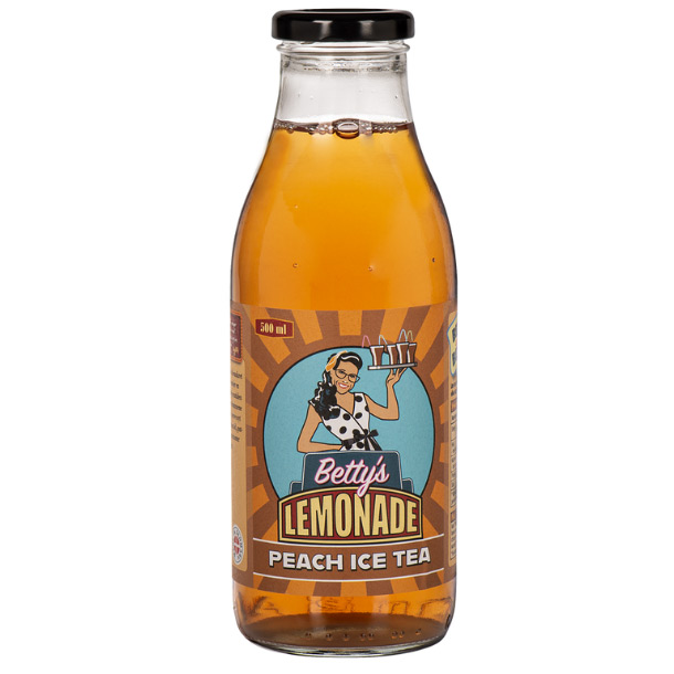 Brug Betty's Lemonade - Peach Ice Tea til en forbedret oplevelse