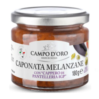 Caponata af Aubergine i glas