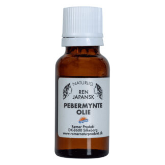 Pebermynteolie, japansk æterisk olie