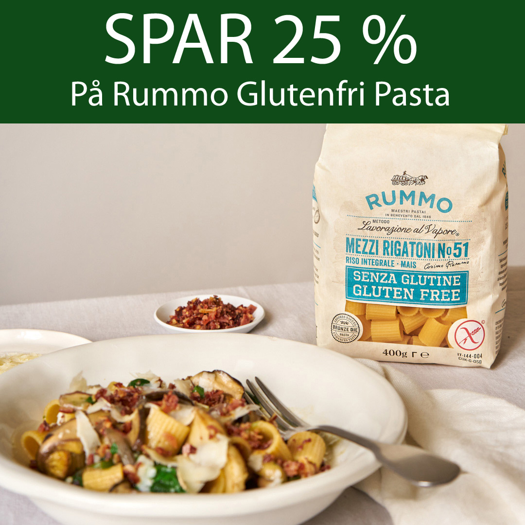 Rabat 25% glutenfri Rummo pasta