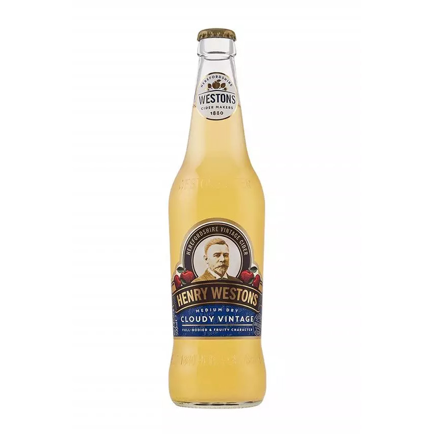 Køb Cloudy Vintage Cider fra Henry Westons Westons Cloudy Vintage Cider