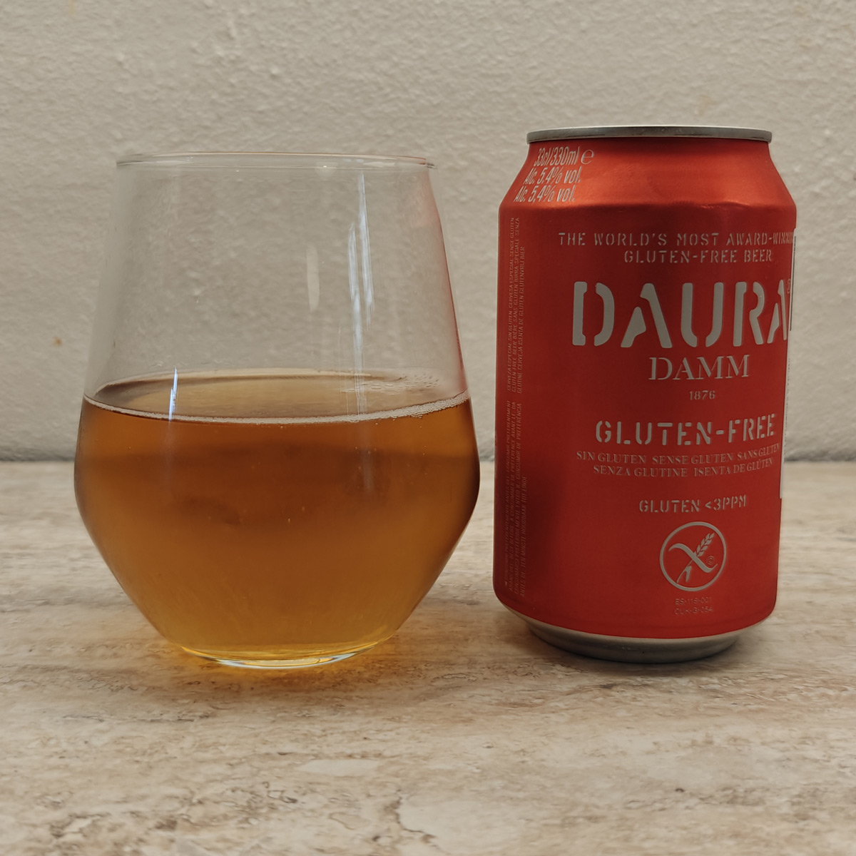 Estrella Damm Daura glutenfri dåse – OBS bedst før 181224