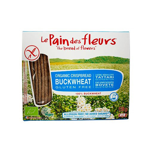 økologiske og glutenfri boghvedeknækbrød Boghvedeknækbrød uden gluten