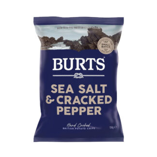 Burts Sea Salt & Cracked Pepper Chips