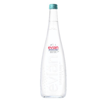 Evian Sparkling Mineral Water 75 cl