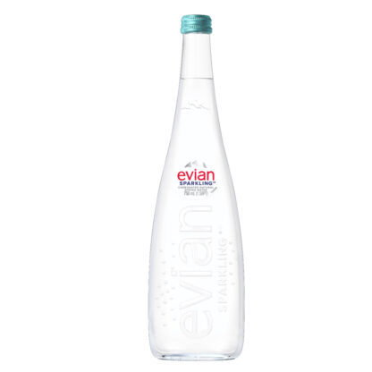 Evian Sparkling Mineral Water 75 cl